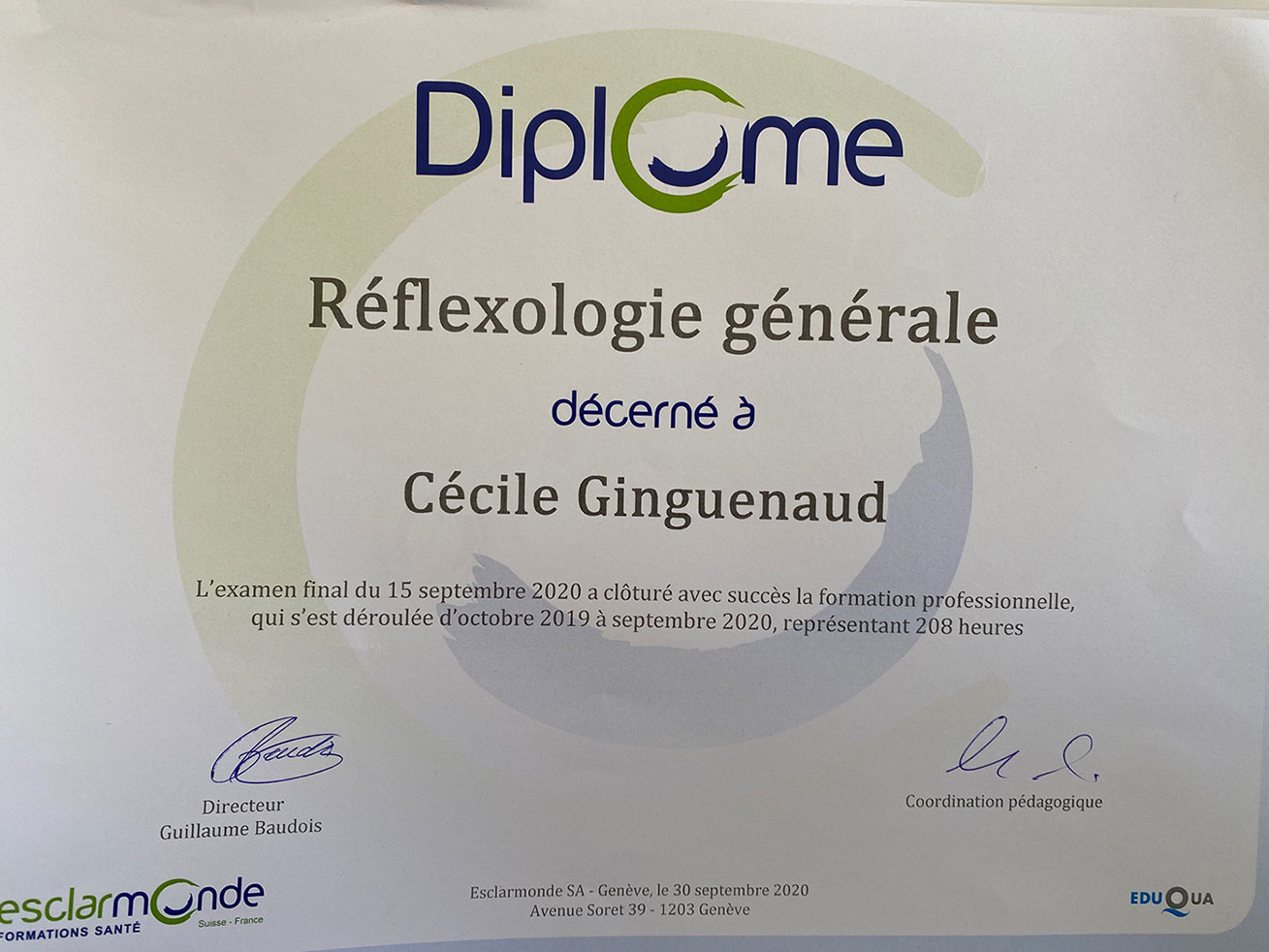 reflexologie generale